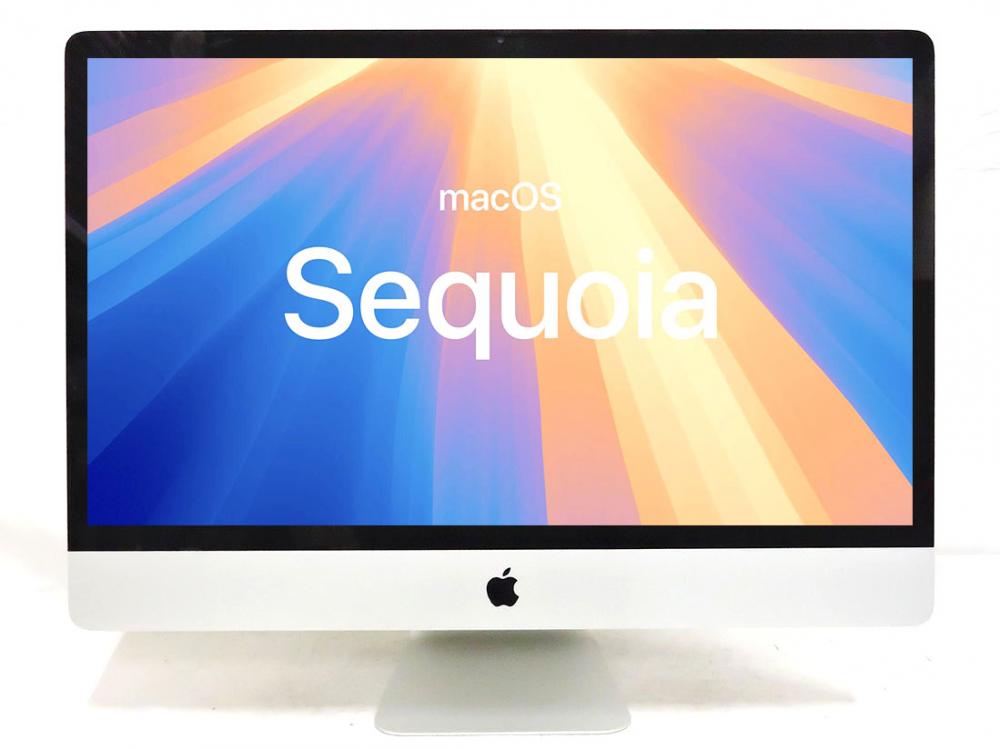 ゲーミングPC  中古美品 4K対応 21.5型液晶一体型 Apple iMac A2116 (Retina 4K,2019) macOS 15 Sequoia(正規Win11追加可) 第8世代 i7-8700 16GB NVMe 256GB-SSD Radeon Pro 560X 管:1817h