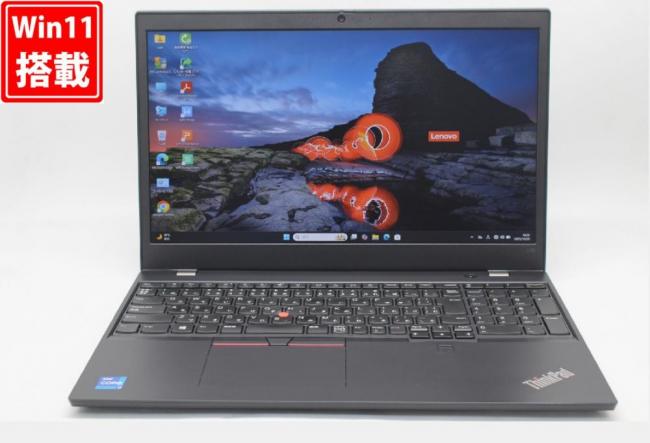 良品 フルHD 15.6型 Lenovo ThinkPad L15 Gen2 Windows11 第11世代 i7-1165G7 16GB NVMe 512GB-SSD カメラ 無線Wi-Fi6 Office付き 中古パソコン 管:0949w