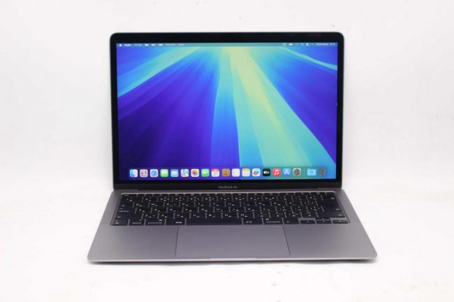 中古 2K対応 13.3型 Apple MacBook Air A2179 (2020年)グレー macOS Sequoia(正規Win11追加可) 第10世代 i5-1030NG7 8GB NVMe 256GB-SSD カメラ 無線 中古パソコン 管:1742j