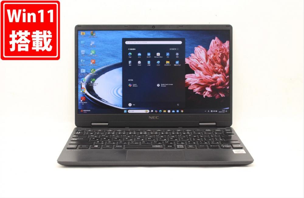 良品 フルHD 12.5型 NEC VersaPro VKT10C-6 Windows11 第10世代 i5-10210Y 8GB NVMe 512GB-SSD カメラ 無線 Office付 中古パソコン 管:1427j