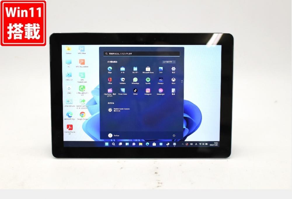  良品 10型 タブレット Microsoft Surface Go LTE Advanced Windows11 Pentium 4415Y 8GB 128GB-SSD カメラ LTE 無線 Office付 中古パソコン
