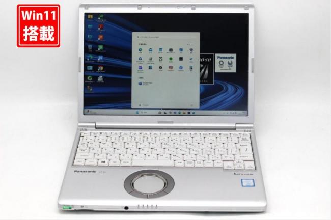 中古良品 フルHD対応WUXGA 12.1型 Panasonic Let's Note CF-SV8T12VS Windows11 第8世代 i5-8365U 8GB 256GB-SSD 無線 Office付き 中古パソコン 管:1348s