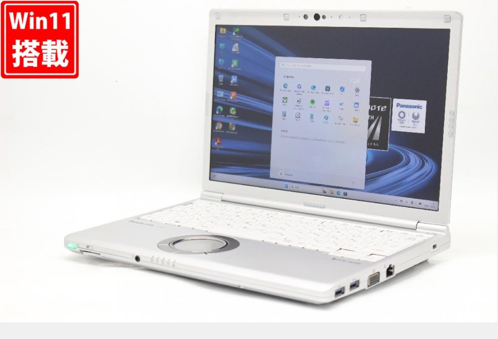 中古 フルHD対応WUXGA 12.1型 Panasonic Let's Note CF-SV1RDLVS Windows11 第11世代 i5-1145g7 16GB NVMe 256GB-SSD カメラ 無線Wi-Fi6 Office付き 中古パソコン 管:1025r