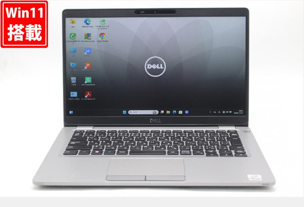 中古良品 フルHD タッチ 13.3型 DELL Latitude 5310 Windows11 第10世代 i5-10310U 8GB NVMe 256GB-SSD カメラ 無線Wi-Fi6 Office付き 中古パソコン 管:1202w