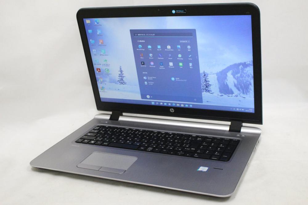  新256G-SSD搭載 中古良品 17.3型 HP ProBook 470 G3 Windows11 六世代 i5-6200u 8GB Radeon R7 M340 カメラ 無線 Office付 中古パソコン