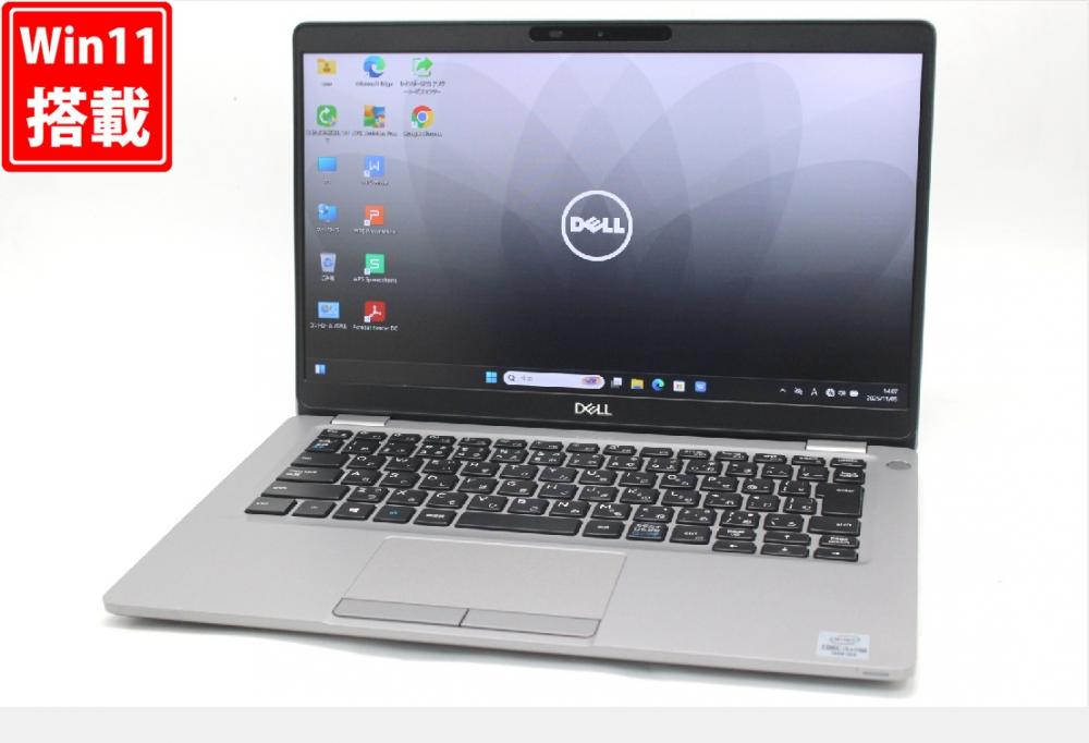 中古 フルHD タッチ 13.3型 DELL Latitude 5310 Windows11 第10世代 i5-10310U 8GB NVMe 256GB-SSD カメラ 無線Wi-Fi6 Office付き 中古パソコン 管:1802w