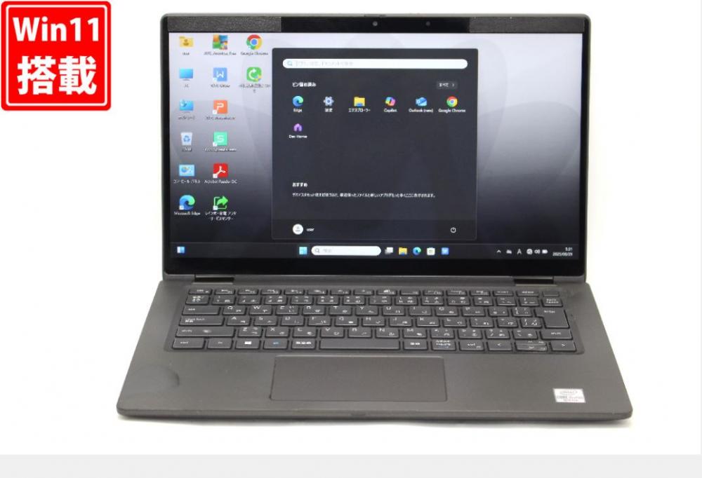 NVMe 新品512GB-SSD 中古 フルHD タッチ 13.3型 DELL Latitude 7310 2-in-1 Windows11 第10世代 i5-10310U 8GB カメラ 無線Wi-Fi6 Office付き 中古パソコン 管:0940v