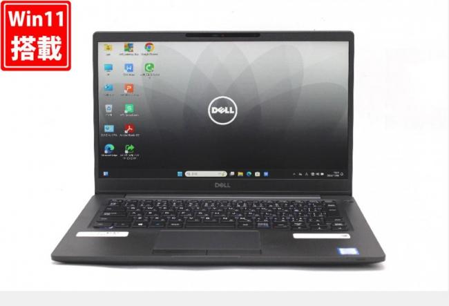 NVMe 新品256GB-SSD 良品 フルHD 13.3型 DELL Latitude 7300 Windows11 八世代 i5-8265U 8GB カメラ 無線 Office付 中古パソコン 管:1756w