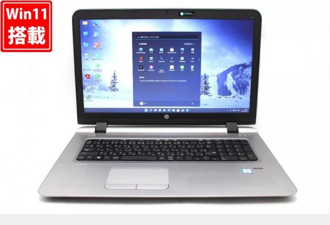 新品256GB-SSD搭載 良品 17.3型 HP ProBook 470G3 Windows11 六世代 i5-6200U 8GB AMD Radeon R7 M340 カメラ 無線 Office付 中古パソコン