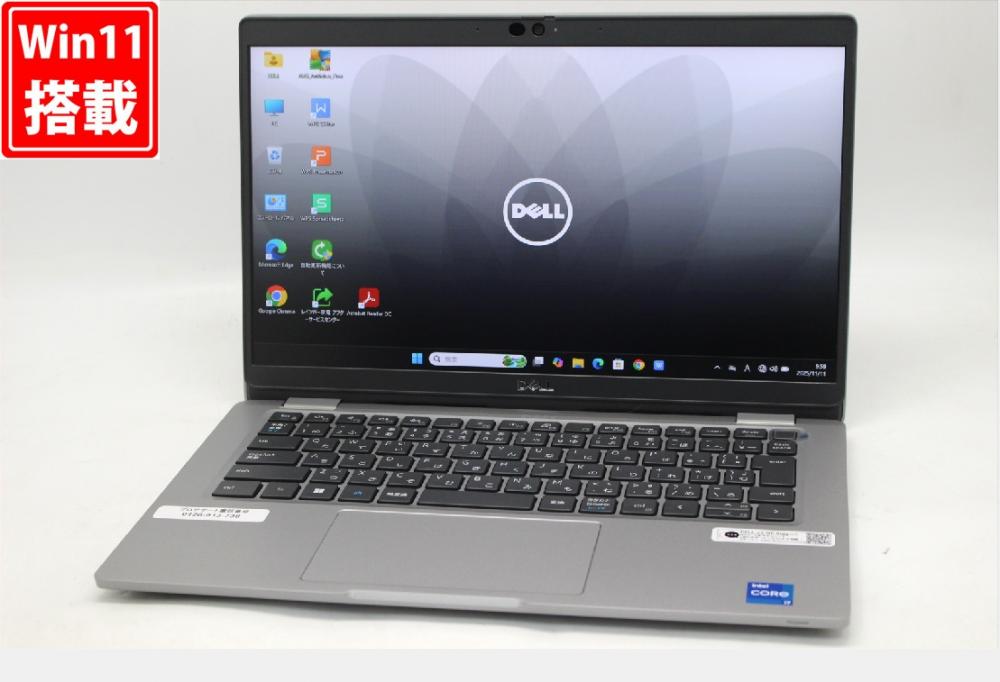 良品 フルHD タッチ 13.3型 DELL Latitude 5330 Windows11 10コア 第12世代 i7-1265U 16GB NVMe 256GB-SSD カメラ 無線Wi-Fi6 Office付き 中古パソコン 管:1064w