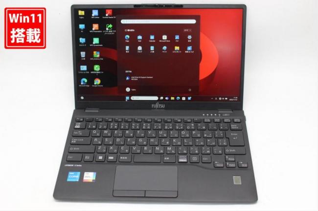 中古良品 フルHD 13.3型 Fujitsu LIFEBOOK U9312J Windows11 10コア 第12世代 i5-1245u 8GB NVMe 256GB-SSD カメラ 無線Wi-Fi6 Office付き 中古パソコン 管:1041s
