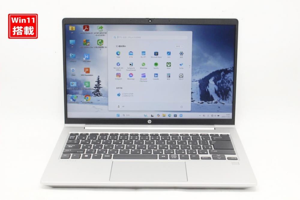 良品 フルHD 14型 HP ProBook 445 G10 Windows11 AMD Ryzen 5-7530u 16GB NVMe 512GB-SSD カメラ 無線Wi-Fi6 Office付き 中古パソコン 管:1553k