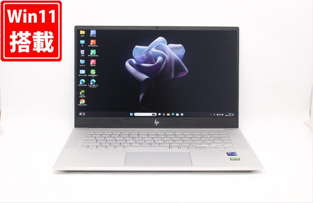 ゲーミングPC  美品 フルHD 15.6型 HP ENVY 15-ep1098TX Windows11 8コア 第11世代 i9-11900H 32GB NVMe 2TB-SSD NVIDIA GeForce RTX 3060 Laptop カメラ 無線Wi-Fi6 Office付 管:1752j