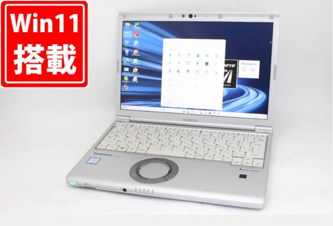 中古良品 フルHD対応WUXGA 12.1型 Panasonic Let's note CF-SV7R Windows11 第8世代 i5-8350U 8GB 256GB-SSD カメラ 無線 Office付き 中古パソコン 管:1422m