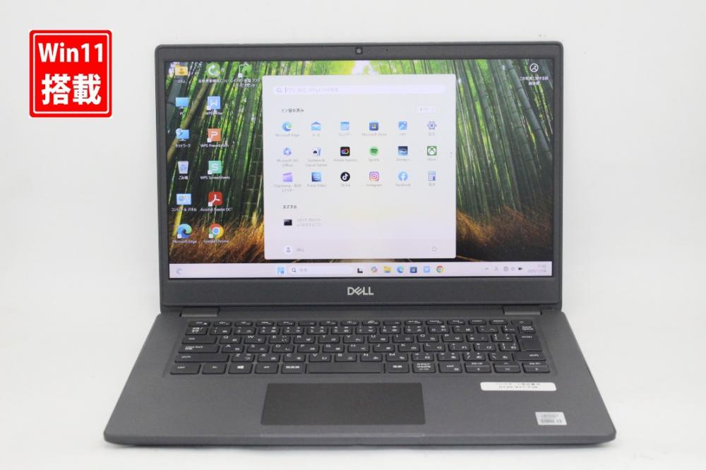 新品256GB-SSD 良品 フルHD 14型 DELL Latitude 3410 Windows11 第10世代 i3-10110u 8GB カメラ 無線 Office付き 中古パソコン  管:1139k