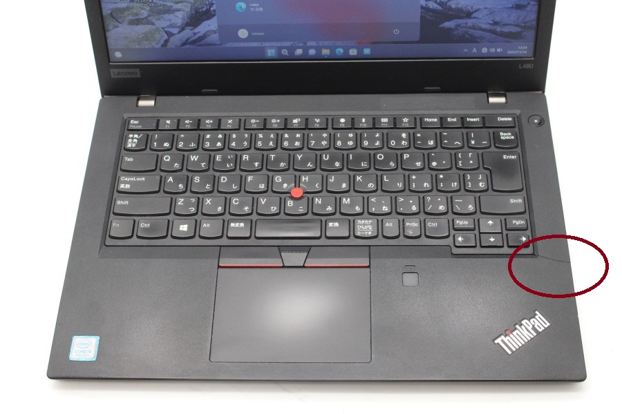 送料無料 即日発送 良品 14インチ Lenovo ThinkPad L480 Windows11 高性能 八世代Core i5-8250U 16GB 爆速256GB-SSD カメラ 無線 Office付【ノートパソコン 中古パソコン 中古PC】