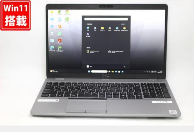 中古 フルHD 15.6型 DELL Latitude 5511 Windows11 第10世代 i7-10850H 16GB NVMe 512GB-SSD NVIDIA GeForce MX250 カメラ 無線 Office付き 中古パソコン 管:1407v
