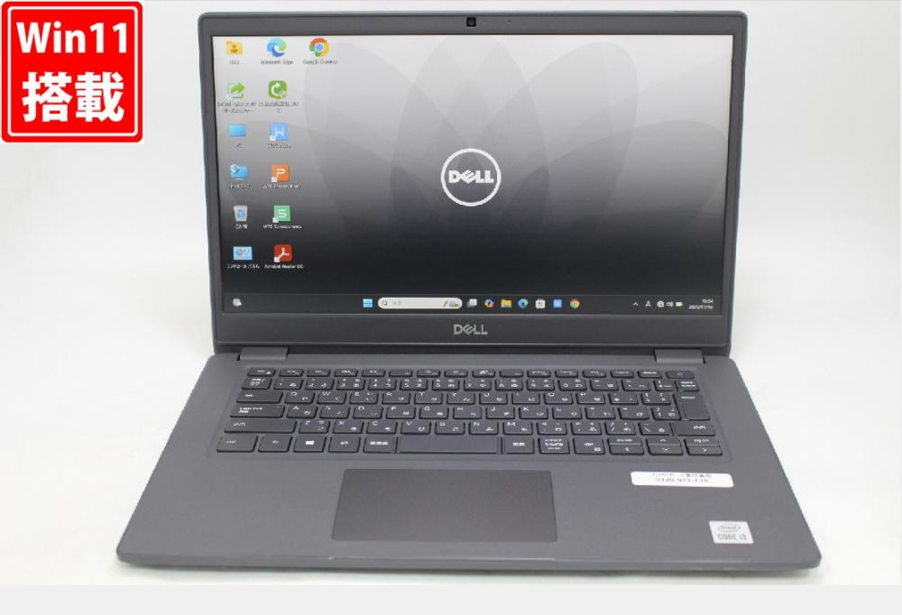 新品256GB-SSD 良品 フルHD 14型 DELL Latitude 3410 Windows11 第10世代 i3-10110U 8GB カメラ 無線 Office付き 中古パソコン 管:1819w