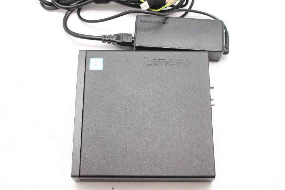 送料無料 即日発送 中古良品 Lenovo ThinkCentre M920q Windows11 高性能 八世代Core i7-8700T 8GB 爆速NVMe式256GB-SSD Office付【デスクトップ 中古パソコン 中古PC】