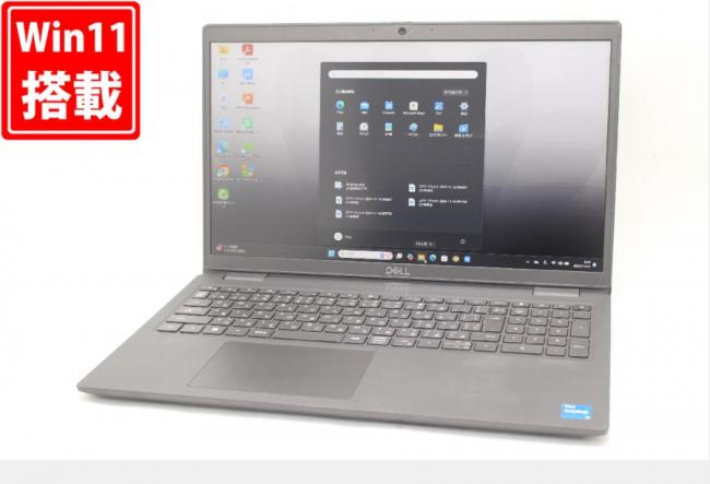 1146時間 中古 フルHD 15.6型 DELL Latitude 3520 Windows11 第11世代 i5-1145G7 16GB NVMe 256GB-SSD カメラ 無線Wi-Fi6 Office付 中古パソコン 管:1022m