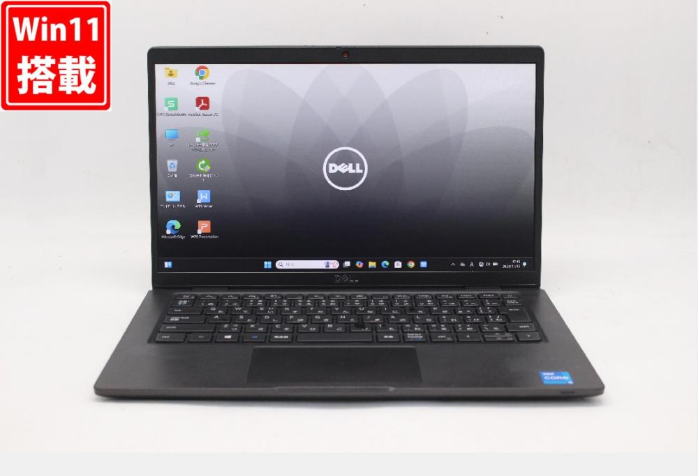 中古 フルHD 13.3型 DELL Latitude 7320 Windows11 第11世代 i5-1135G7 8GB NVMe 256GB-SSD カメラ 無線Wi-Fi6 Office付 中古パソコン 管:1808w