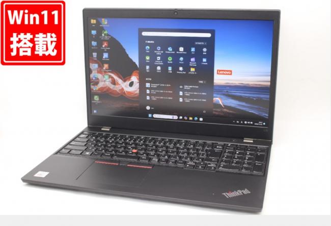 中古美品 フルHD 15.6型 Lenovo ThinkPad L15 Gen1 Windows11 第10世代 i7-10510U 32GB NVMe 512GB-SSD + 2TB-HDD AMD Radeon(TM)625 カメラ 無線Wi-Fi6 Office付 中古パソコン 管:1845m