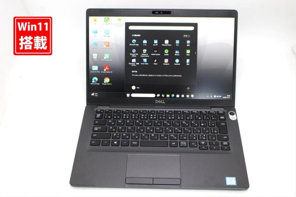 良品 フルHD 14型 DELL Latitude 5400 Windows11 第8世代 i7-8665u 16GB NVMe 512GB-SSD カメラ 無線 Office付き 中古パソコン 管:1322s