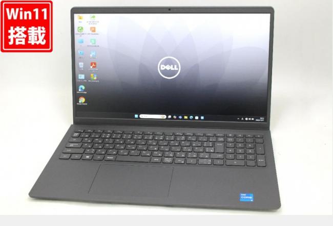 中古美品 フルHD 15.6型 DELL Vostro 3520 Windows11 10コア 第12世代 i5-1235U 8GB NVMe 256GB-SSD カメラ 無線 Office付き 中古パソコン 管:1867w