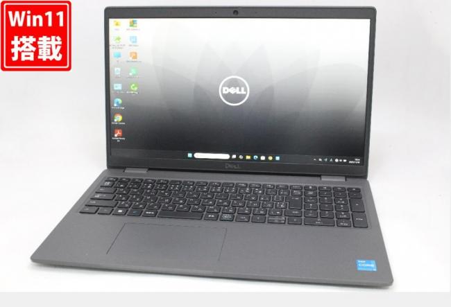 良品 フルHD 15.6型 DELL Latitude 3540 Windows11 第12世代 i3-1215U 8GB NVMe 256GB-SSD カメラ 無線Wi-Fi6 Office付き 中古パソコン 管:1053w