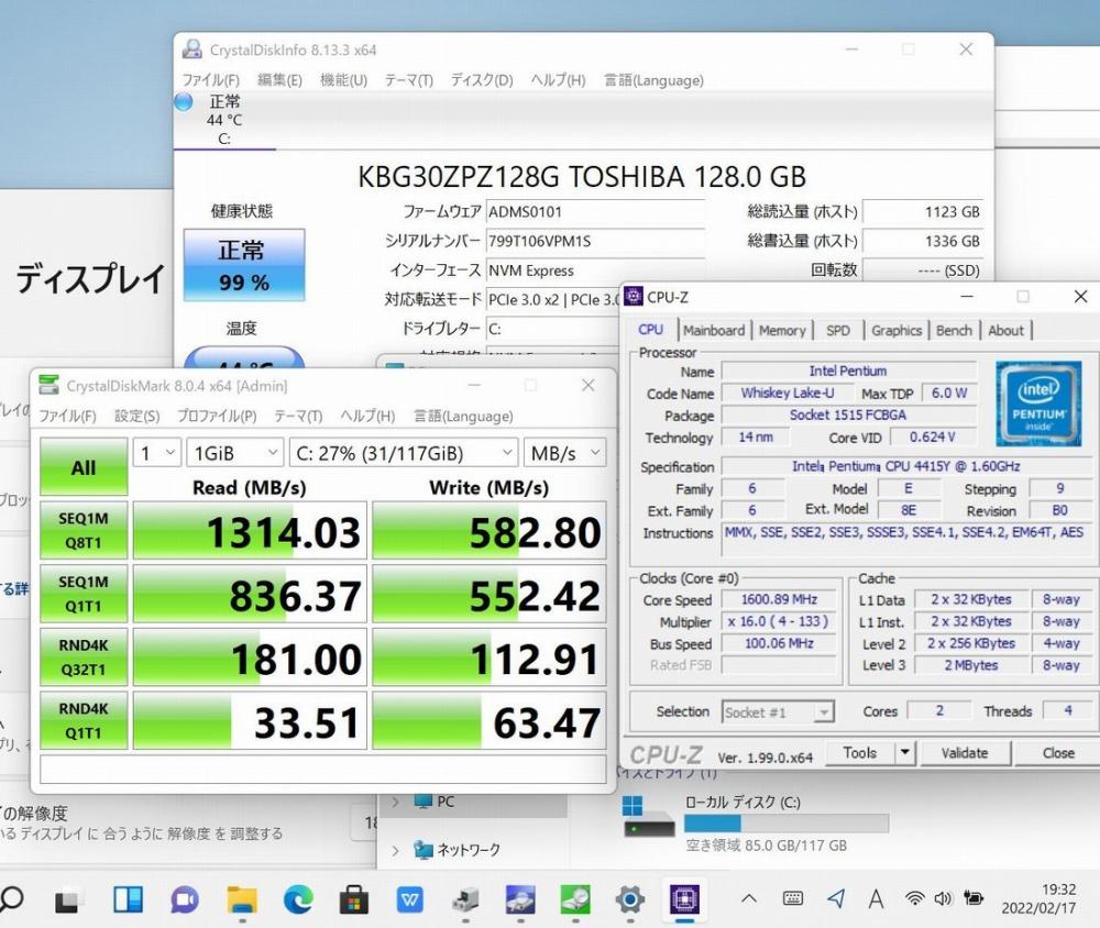 中古 10型 タブレット Microsoft Surface GO Model.1825 Windows11 Pentium 4415Y 8GB 128GB-SSD カメラ LTE 無線 Office付 中古パソコン