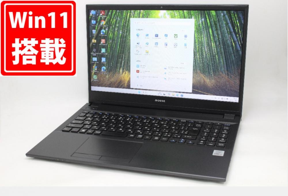 中古 フルHD 15.6型 マウスコンピューター Mouse Pro X4-i7CMLAB Windows11 第10世代 i7-10510U 32GB NVMe 512GB-SSD カメラ 無線 Office付き 中古パソコン 管:1419m
