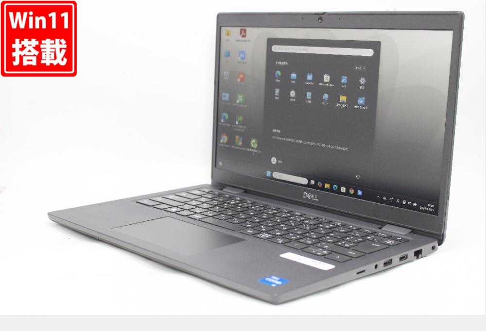 良品 フルHD 14型 DELL Latitude 3420 Windows11 第11世代 i5-1135g7 8GB NVMe 256GB-SSD カメラ 無線Wi-Fi6 Office付き 中古パソコン 管:1787r