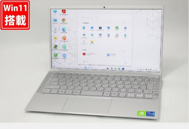 良品 フルHD 13.3型 DELL Inspiron 7300 P122G Windows11 第11世代 i7-1165G7 16GB NVMe 1TB-SSD NVIDIA GeForce MX350 カメラ 無線Wi-Fi6 Office付き 中古パソコン 管:1708w