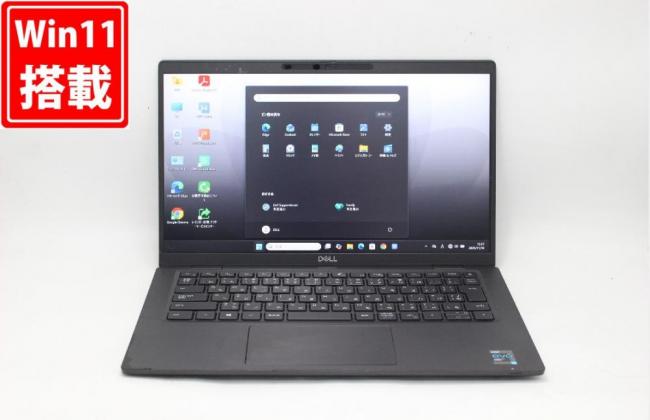 中古 フルHD 14型 DELL Latitude 7420 Windows11 第11世代 i7-1185G7 16GB NVMe 256GB-SSD カメラ 無線Wi-Fi6 Office付き 中古パソコン 管:1611j