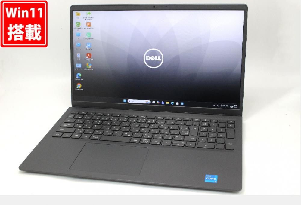 中古美品 フルHD 15.6型 DELL Vostro 3520 Windows11 10コア 第12世代 i5-1235U 8GB NVMe 256GB-SSD カメラ 無線 Office付き 中古パソコン 管:1064w