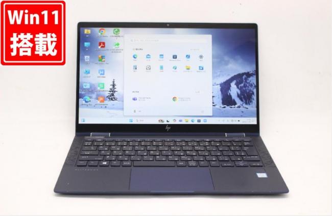 中古 フルHD タッチ 13.3型 HP Elite Dragonfly Windows11 八世代 i7-8565U 16GB NVMe 512GB-SSD カメラ 無線Wi-Fi6 Office付 中古パソコン 管:1136j