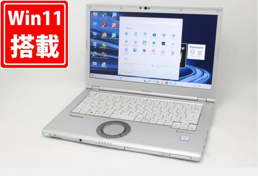 良品 フルHD 14型 Panasonic Let's note CF-LV78DKVS Windows11 第8世代 i7-8650U 16GB 512GB-SSD カメラ 無線 Office付き 中古パソコン 管:1340m