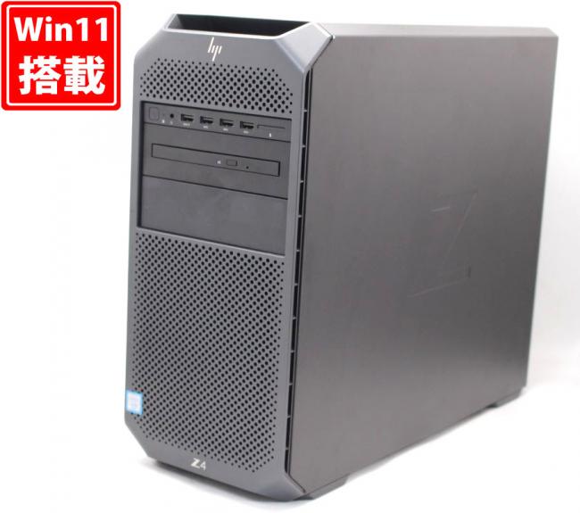 ゲーミングPC  中古美品 HP Workstation Z4 G4 Windows11 8コア Xeon W-2145 /メモリ-64GB NVMe 512GB-SSD + 2TB-HDD NVIDIA Quadro P4000 Office付 中古パソコン 管:1433h