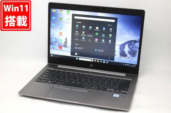 ゲーミングPC  中古 フルHD 14型 HP ZBOOK 14u G6 顔認証対応 Windows11 第8世代 i7-8665U 32GB NVMe 512GB-SSD Radeon Pro WX3200 カメラ 無線Wi-Fi6 Office付き 中古パソコン 管:1643h