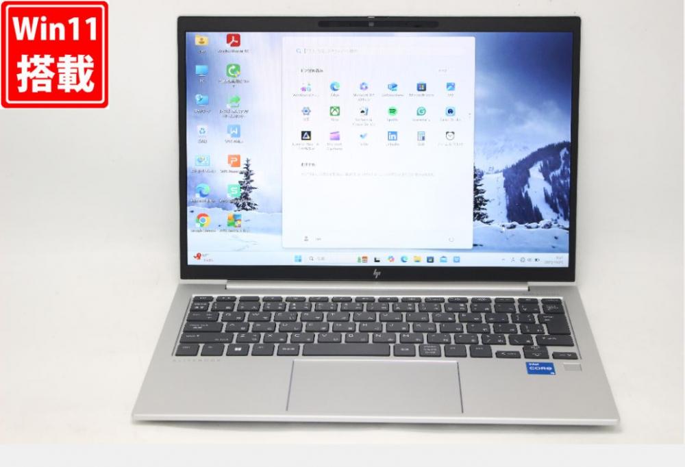 中古 フルHD対応WUXGA 13.3型 HP EliteBook 830G9 Windows11 10コア 第12世代 i5-1235U 16GB NVMe 256GB-SSD カメラ LTE 無線Wi-Fi6 Office付き 中古パソコン 管:1011v