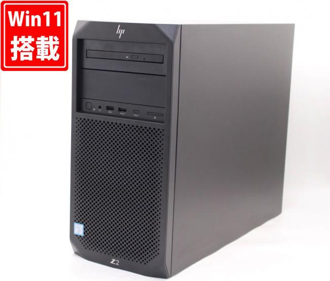 即日発送 中古美品 HP Z2 Tower G4 Workstation Blu-ray Windows11 Xeon E-2136 /メモリ-64GB/ 爆速512GB-SSD + NVMe式2TB(1TB×2)-SSD + 4TB-HDD NVIDIA Quadro P4000 管:1758h