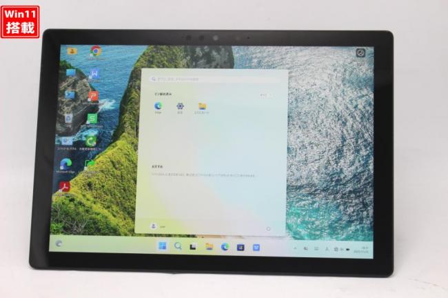 良品 2K対応 12.3型 タブレット Microsoft Surface Pro7 Windows11 第10世代 i5-1035g4 8GB NVMe 256GB-SSD カメラ 無線Wi-Fi6 Office付き 中古パソコン 管:0911k