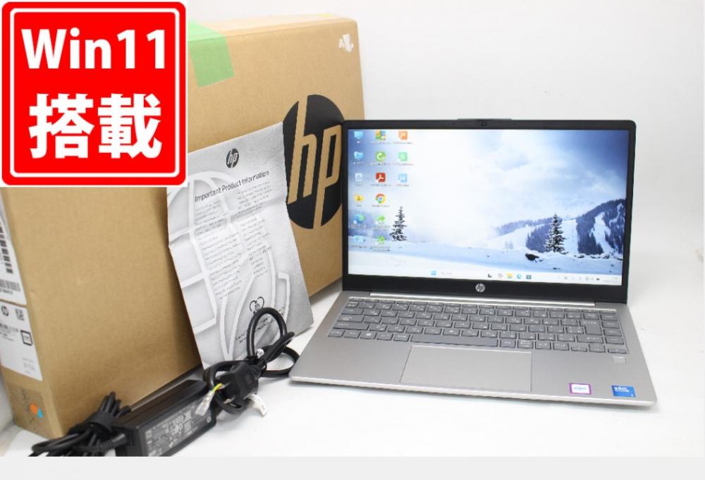 充放電回数14回  63時間 美品 フルHD 14型 HP Laptop 14-EP1001TU Windows11 10コア 第14世代Core 5-120U 16GB NVMe 512GB-SSD カメラ 無線Wi-Fi6 Office付き 中古パソコン 管:1603m