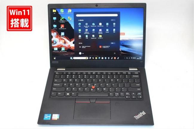 良品 フルHD 13.3型 Lenovo ThinkPad L13 Gen2 Windows11 第11世代 i5-1145G7 8GB NVMe 512GB-SSD カメラ 無線Wi-Fi6 Office付き 中古パソコン 管:1849s
