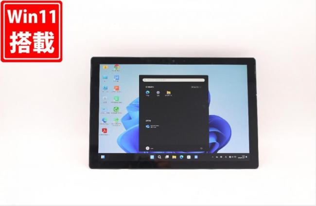 良品 2K対応 12.3型 タブレット Microsoft Surface Pro 6 Windows11 八世代 i5-8350U 8GB NVMe 256GB-SSD カメラ 無線 Office付 中古パソコン 管:1002j