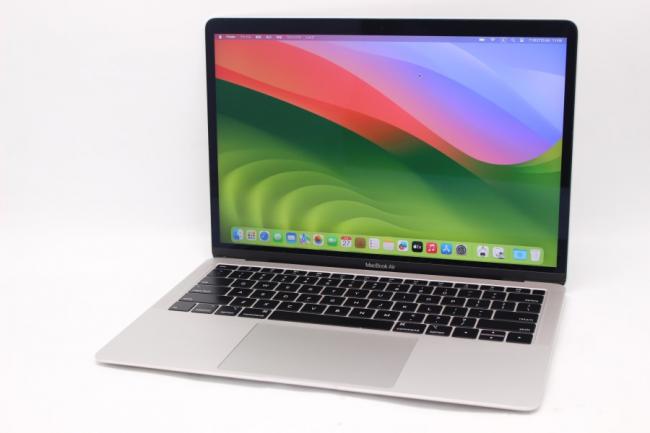 中古良品 2K対応 13.3型 Apple MacBook Air A1932 macOS 14 sonoma(正規Win11追加可) 八世代 i5-8210Y 8GB NVMe 256GB-SSD カメラ 無線 中古パソコン 管:1112m