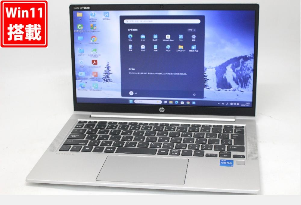 中古 13.3型 HP ProBook 430G8 Windows11 第11世代 i5-1135G7 8GB NVMe 256GB-SSD カメラ 無線Wi-Fi6 Office付き 中古パソコン 管:1158w