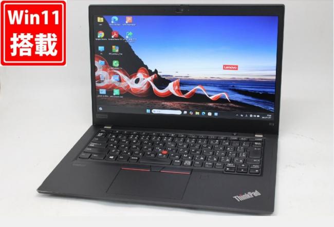 中古 フルHD 13.3型 Lenovo ThinkPad X13 Gen1 Windows11 AMD Ryzen5 PRO 4650U 16GB NVMe 256GB-SSD カメラ 無線Wi-Fi6 Office付き 中古パソコン 管:1848w