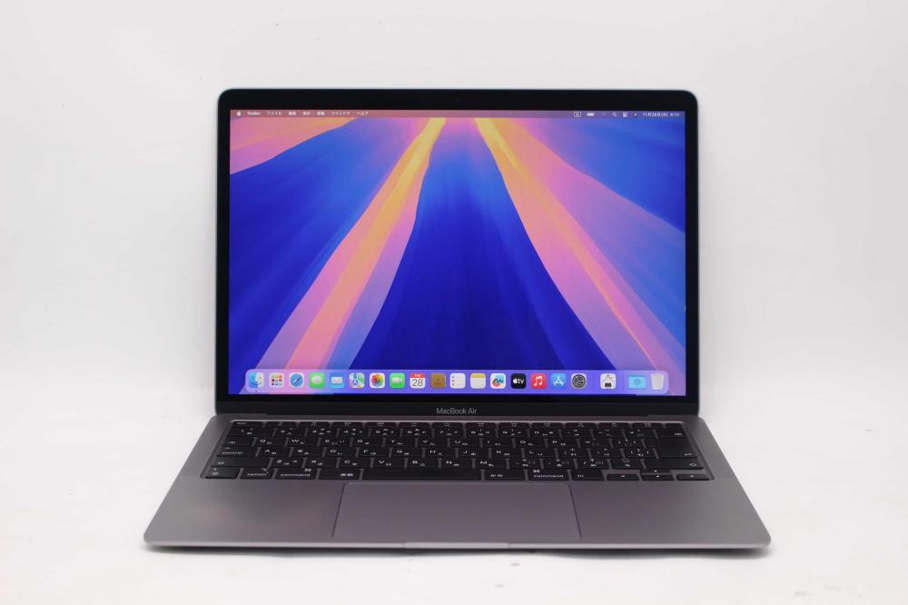 中古良品 2K対応 13.3型 Apple MacBook Air A2179 (2020年)グレー macOS Sequoia(正規Win11追加可) 第10世代 i7-1060NG7 8GB NVMe 1TB-SSD カメラ 無線 中古パソコン 管:0918j