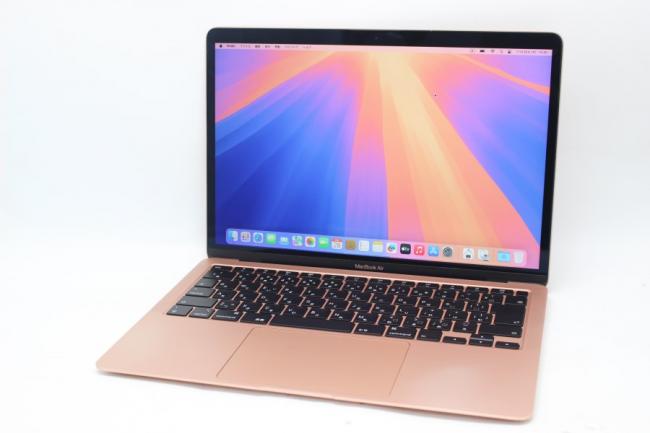 中古 2K対応 13.3型 Apple MacBoko Air A2179 (2020年) macOS 15 Sequoia(正規Win11追加可) 第10世代 i5-1030NG7 8GB NVMe 256GB-SSD カメラ 無線 中古パソコン 管:1455m